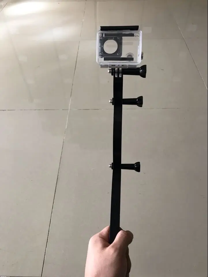 GoPro длинное и короткое соединение 3 в 1 Удлинительное крепление мотоциклетный