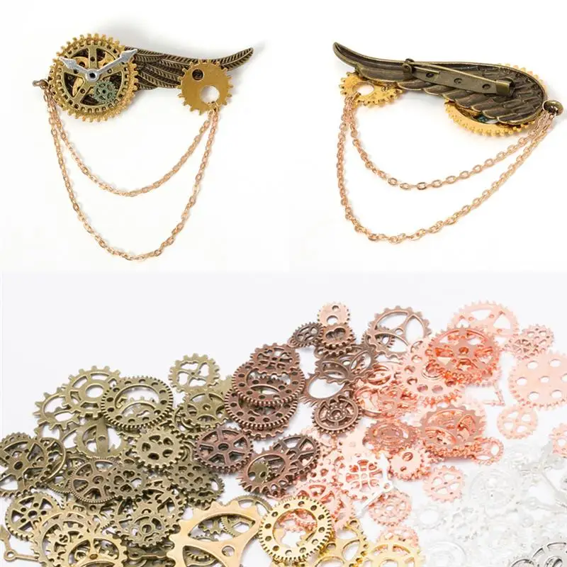 100 г/пакет комплект шестеренок из сплава изготовление подвесок винтажные