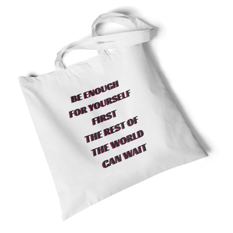 Холщовая многоразовая сумка для покупок сумочка тоут на ремне холщовая дорожная