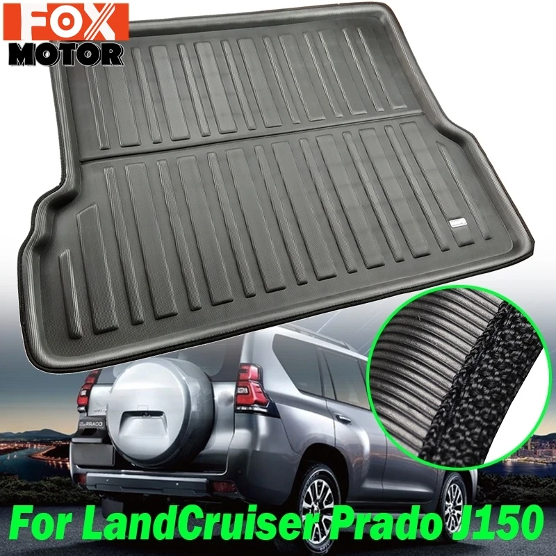 Подходит для Toyota Land Cruiser Prado 7 Seater 2010 2019 лайнер грузовой поднос напольный ковер 2011