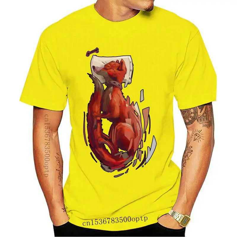 

Мужская хлопковая футболка, черная или красная футболка с принтом лисы, на День Благодарения