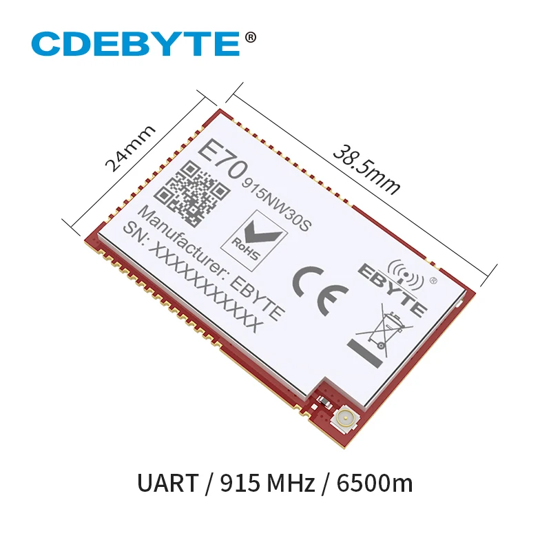 TI CC1310 Wireless Star Network Module 915MHz 30dBm 1W SMD E70-915NW30S 6.5km Long Range Wireless rf Module Transmitter
