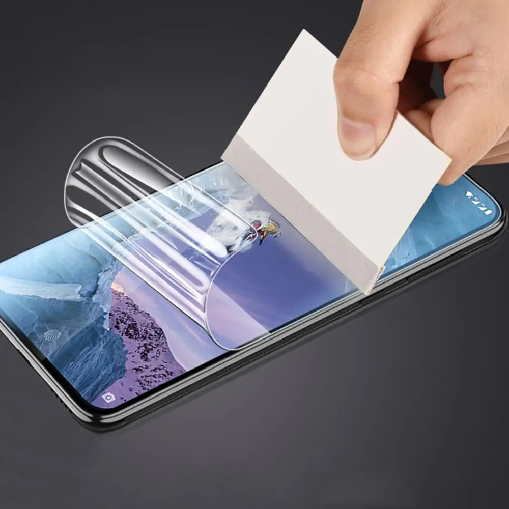 9D полное покрытие защитный гидрогель для sony Xperia 10 Plus XZ XZS XZ1 XZ2 XZ3 XZ4 Compact Премиум