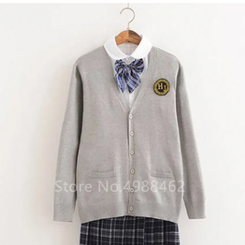 

School Girl Skirt Uniform JK Japanese Dress College Cosplay Costume Short Long Sleeve Shirt Skirt Sailor Pleated Suits Sister