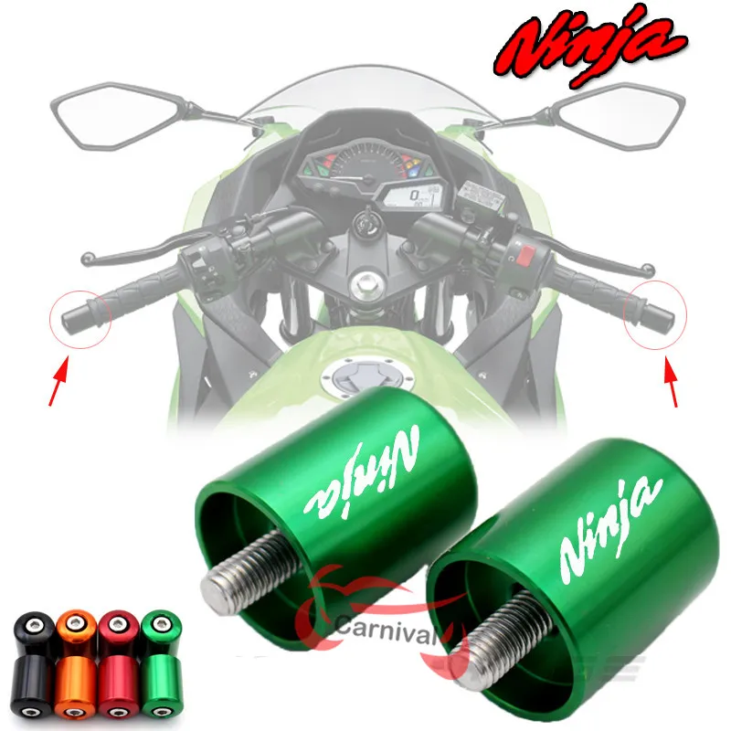 

Motorcycle Accessories Bar Grips Bar Ends Sliding Cap for FOR KAWASAKI ZX6R ZX-6R ZX-7R ZX-9R ZX10R