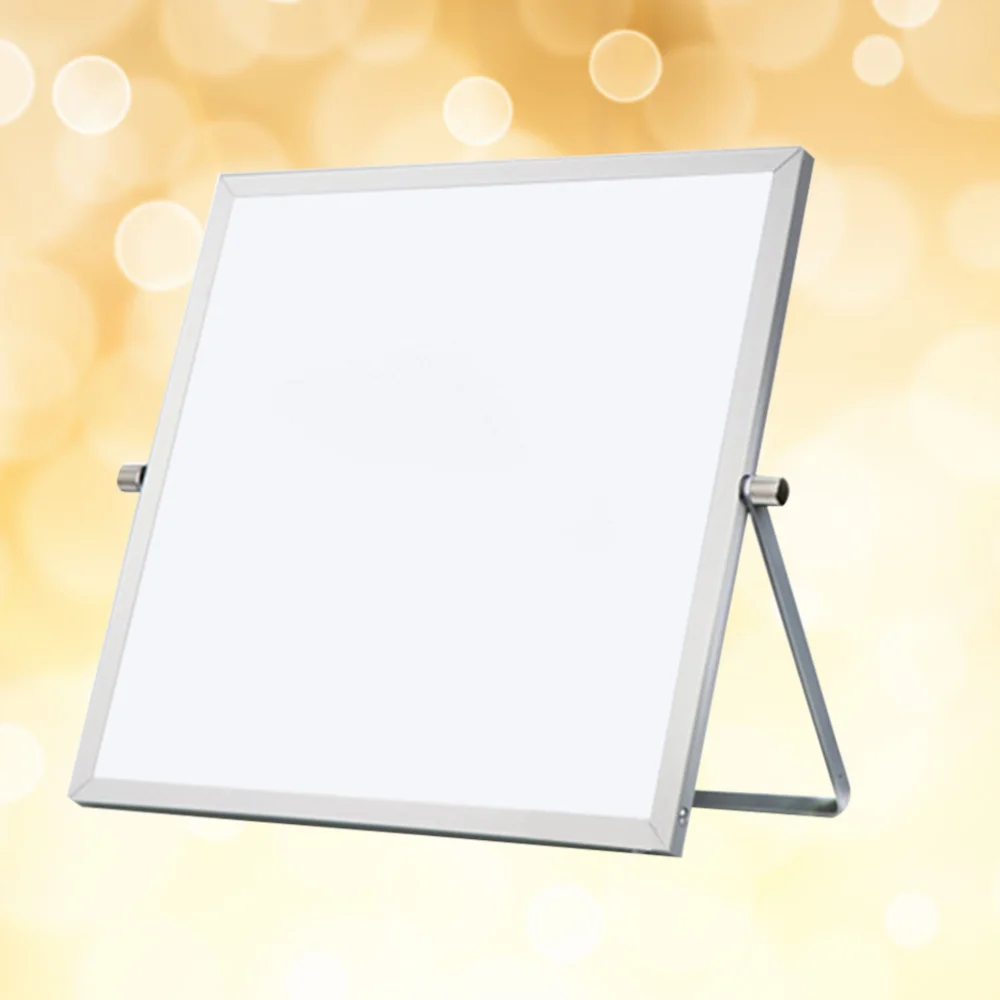 

Desktop Small White Board with Stand Planner Reminder Board for Office Home School