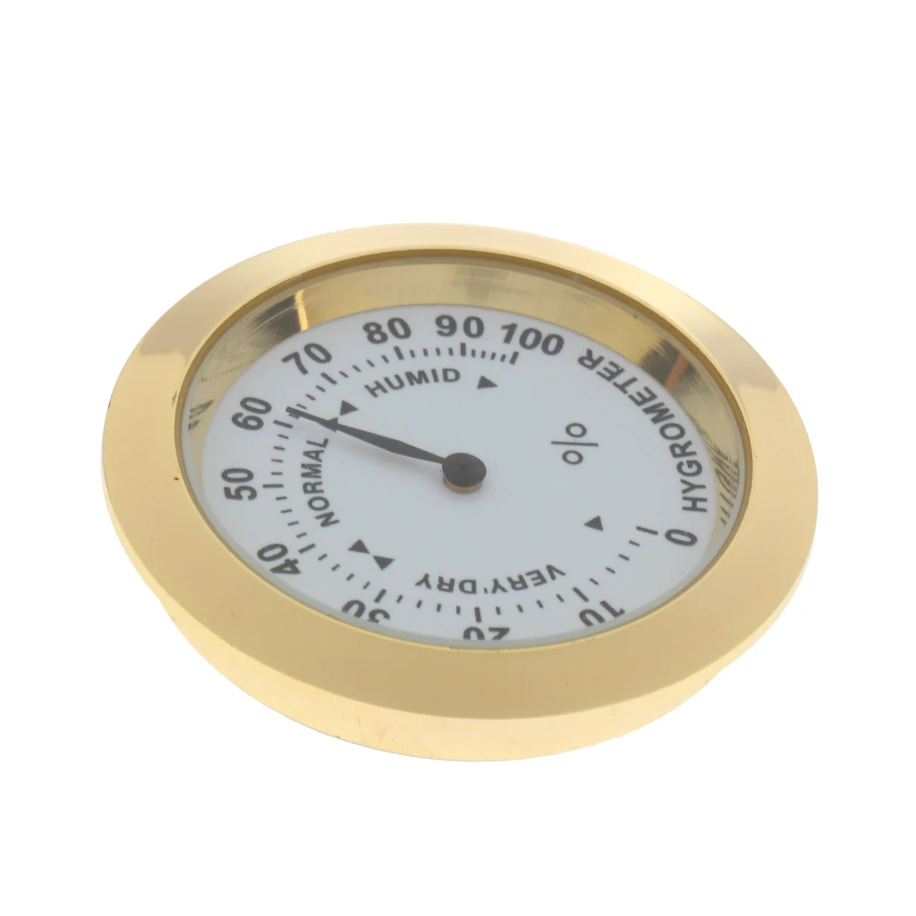 Прочный золотой гигрометр для акустических/деревянных гитарных деталей|Детали и