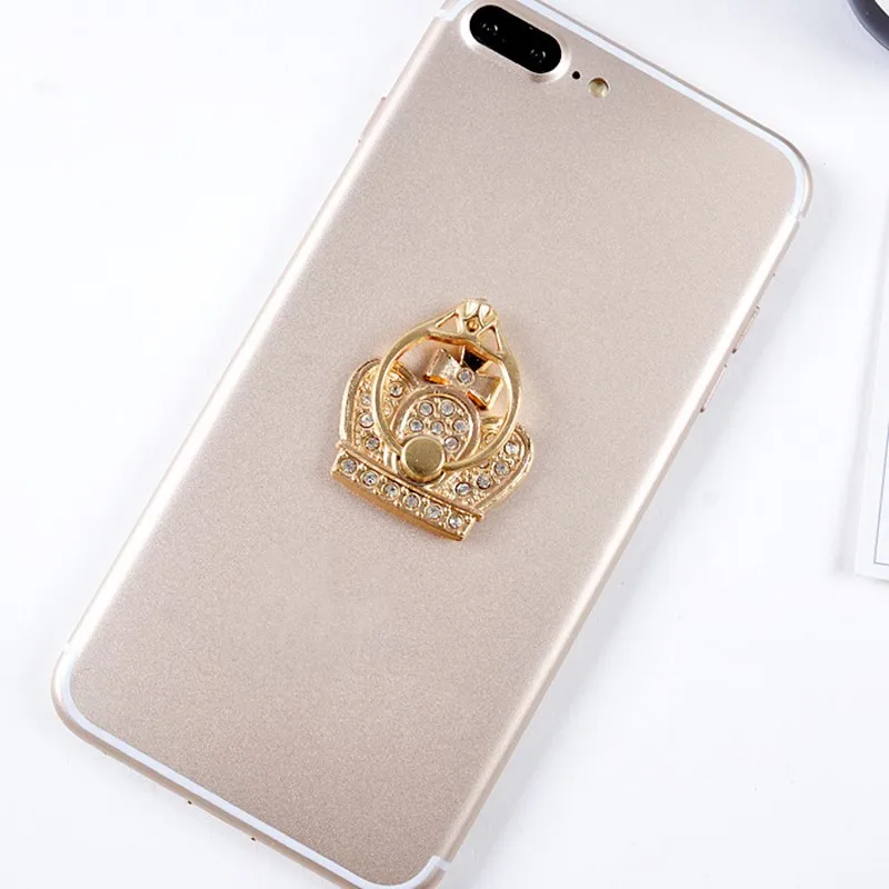 Новинка 360 горячая Распродажа металлический кольцо на палец подставка-держатель