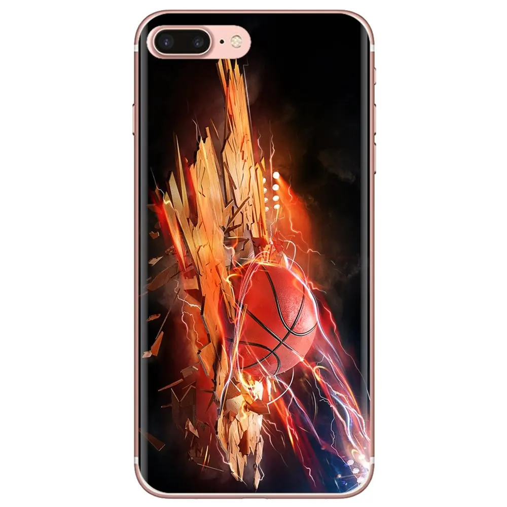 Силиконовый чехол для телефона Huawei Mate Honor 4C 5C 5X 6X 7 7A 7C 8 9 10 8C 8X 20 Lite Pro баскетбольный