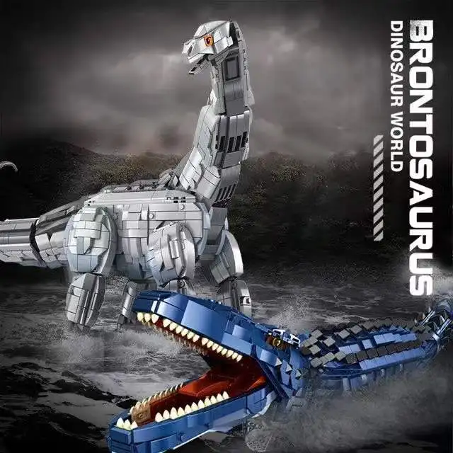 Идеи игрушки динозавры Парк Юрского периода Т-Рекс динозавр мир строительные