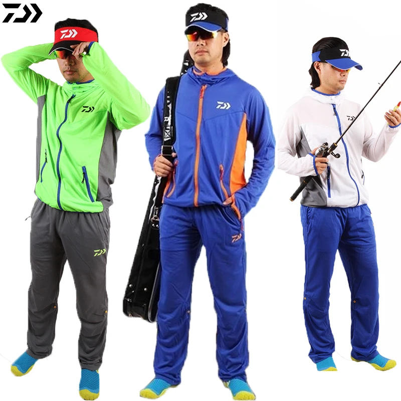 Daiwa комплекты одежды для рыбалки на открытом воздухе Мужская дышащая