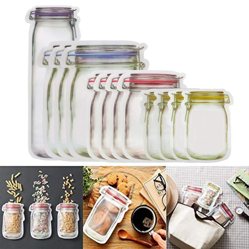 Герметизирующий пакет для хранения пищевых продуктов многоразовая банка ящик бутылок кухонные аксессуары