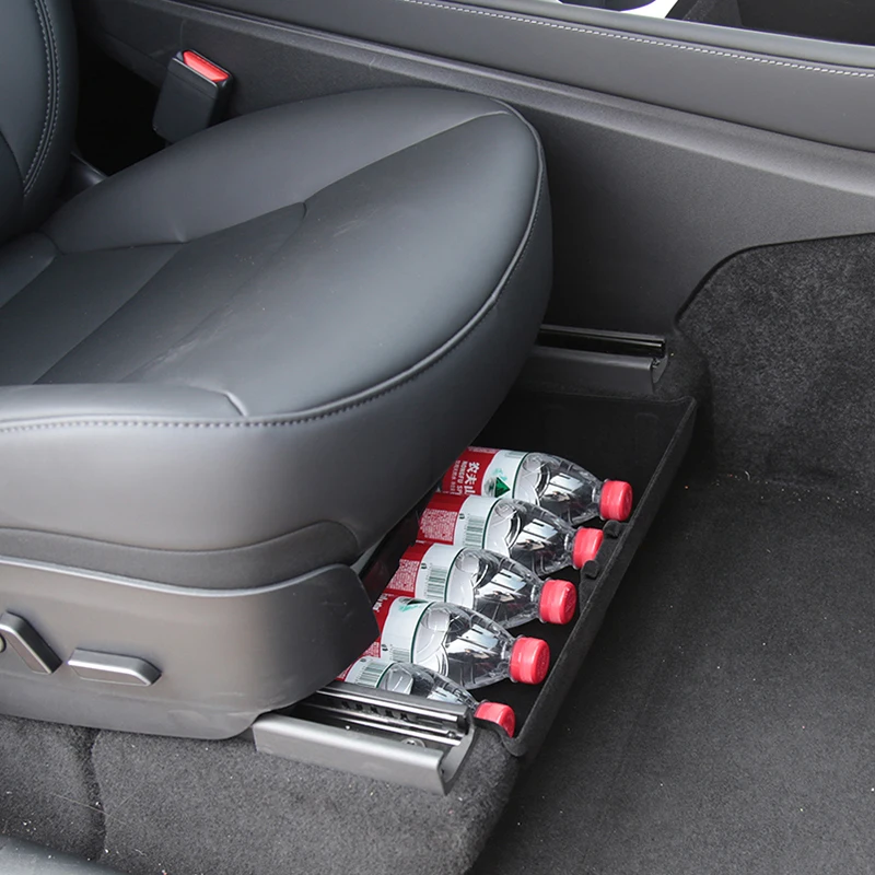 Ящик для хранения под сиденьем Tesla Model Y 2021 органайзер большой емкости чехол из