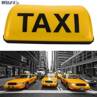 12v taxi cab sign roof top topper car magnetic lamp led light waterproof taxi roof lamp bright top board roof sign