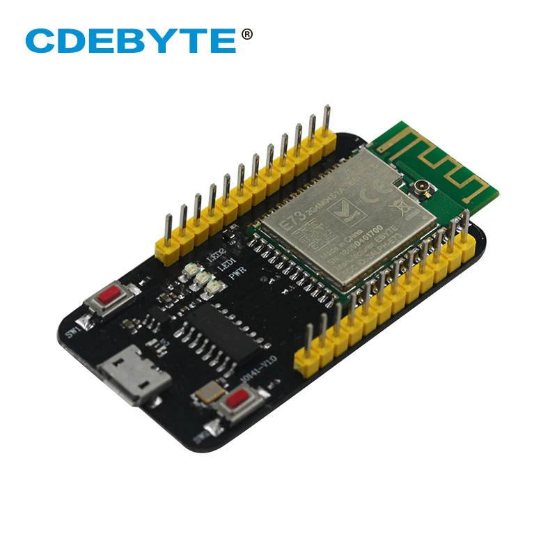 E73-TBA плата тестирования nRF52810 2 4 ГГц Bluetooth 5 0 сетевой модуль приемника передатчика