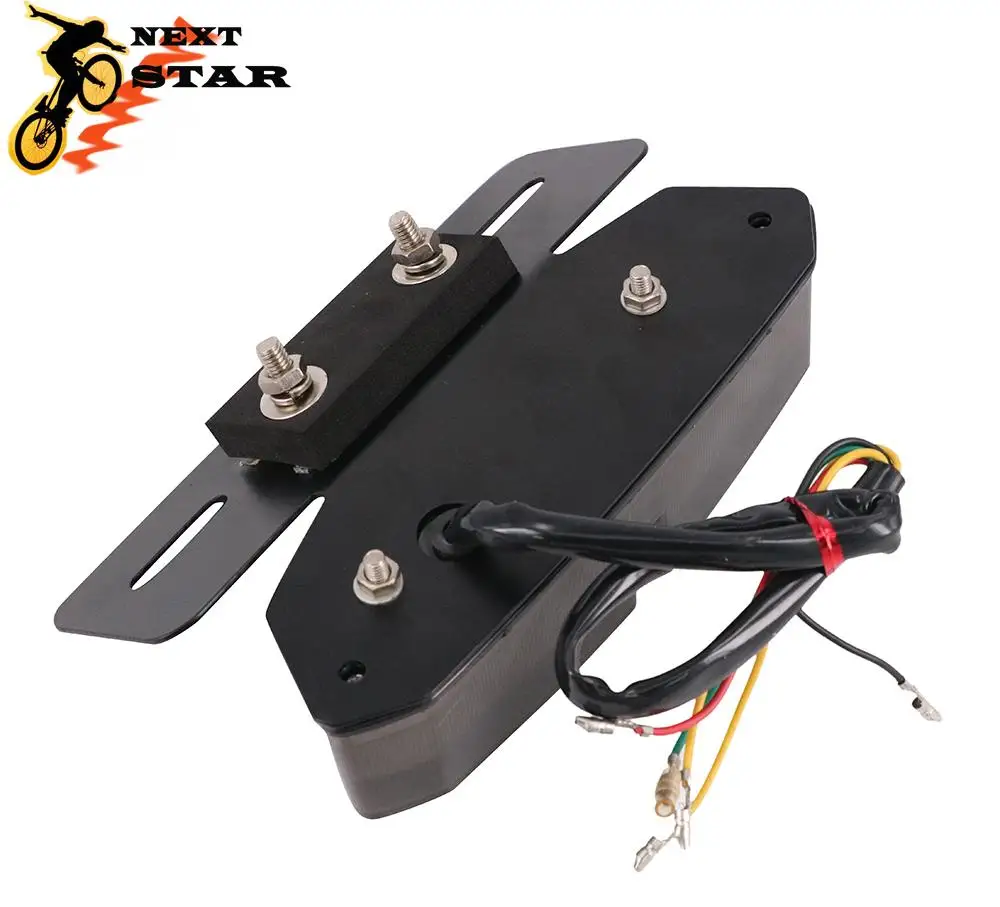 Мотоциклетный задний светильник 12 В светодиодный сигнальный тормозной s