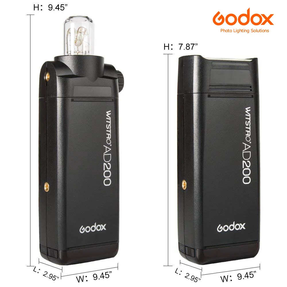 GODOX AD200 TTL 2 4G Вспышка для фотокамер Speedlite HSS 1/8000 сек карманная вспышка светильник с