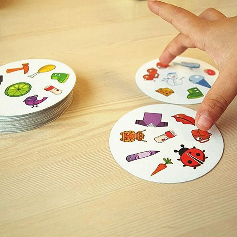 Игра с символами точки 2021 80 мм английская версия Обучающие игрушки металлической