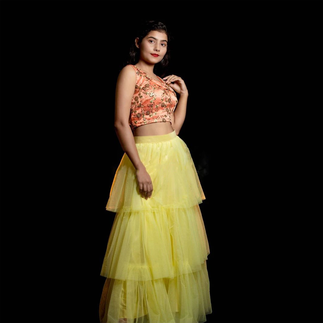 

Индивидуальный заказ торт фатиновые юбки длинные многоуровневые тюлевые юбки Для женщин Формальное длинное Праздничная юбка ярко-желтый к...