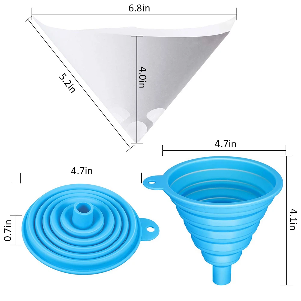 

200pcs Car 150 Micron Paint Core Automotive Paint Strainers Filter with Nylon Mesh Arts Hobby Craft Painting Tools