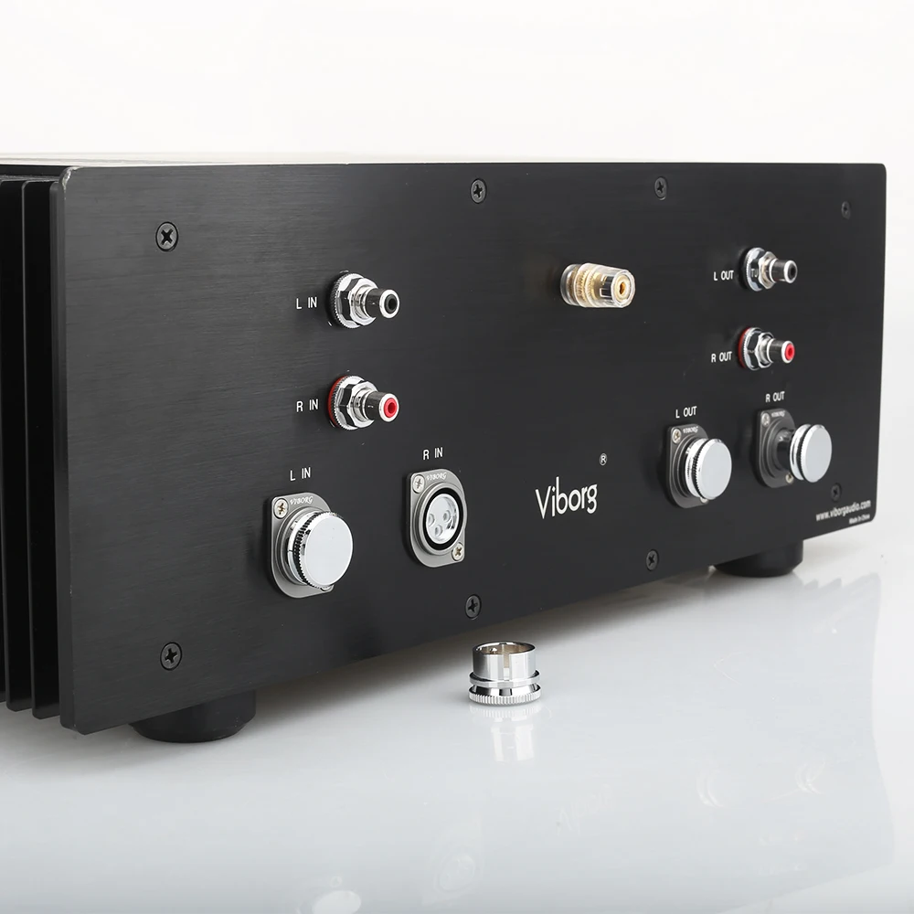 Высокое качество Hifi аудио RCA разъем медные крышки шумовые заглушки хромированный