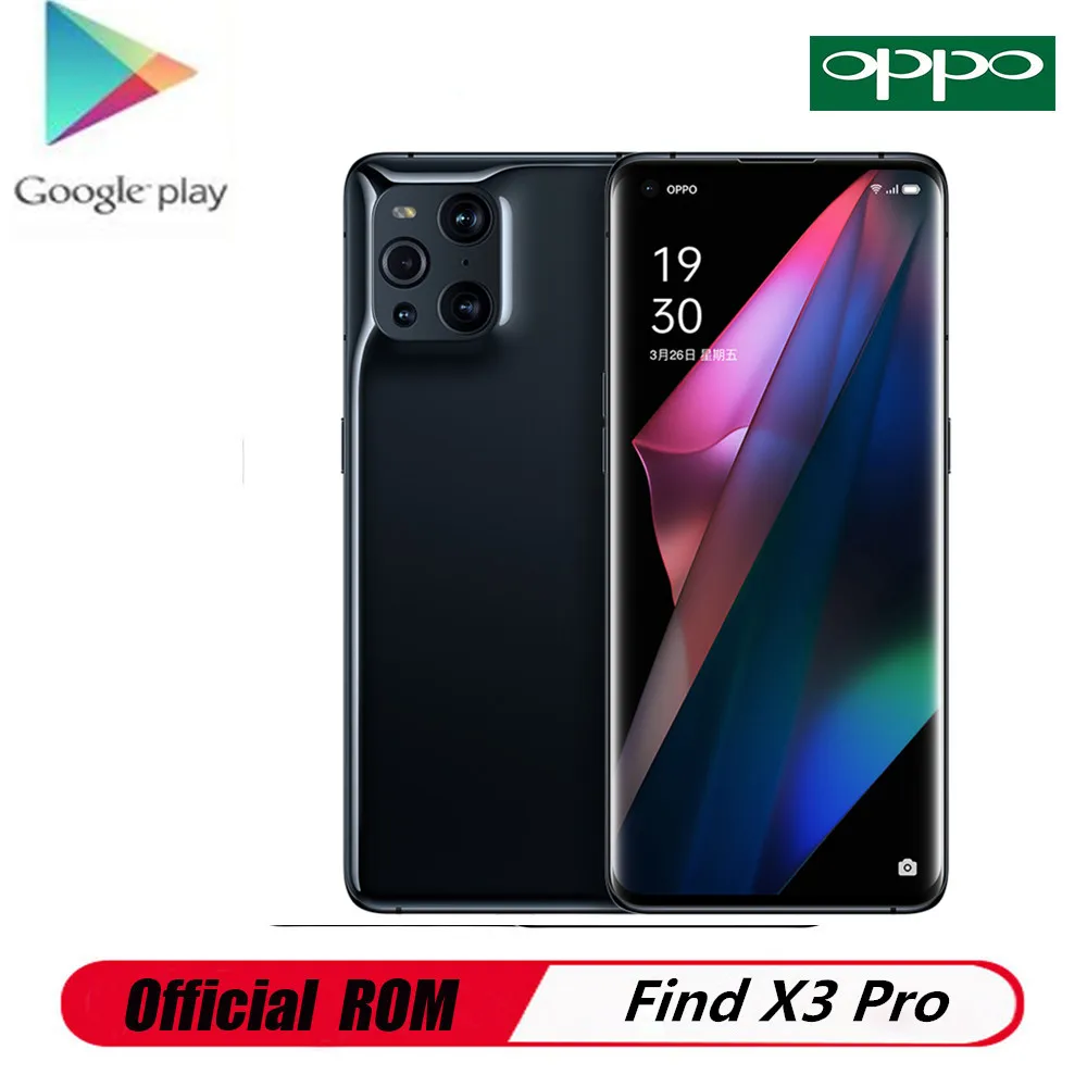 Оригинальный смартфон Oppo Find X3 Pro 5G мобильный телефон Snapdragon 888 Android 11 0 6 7 &quot120 Гц