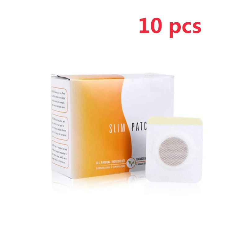 10pcs retail box 30 шт., тонкий пластырь для сжигания жира в животе, палочка для пупка, для похудения, для похудения, для сжигания жира, антицеллюлитный крем для живота, инструменты для подтяжки лица - Цвет: 10pcs retail box