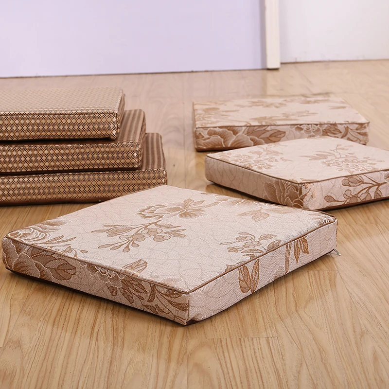 Подушка подушка для сиденья татами квадратная декоративная коврик стула 40x4 0/45x4