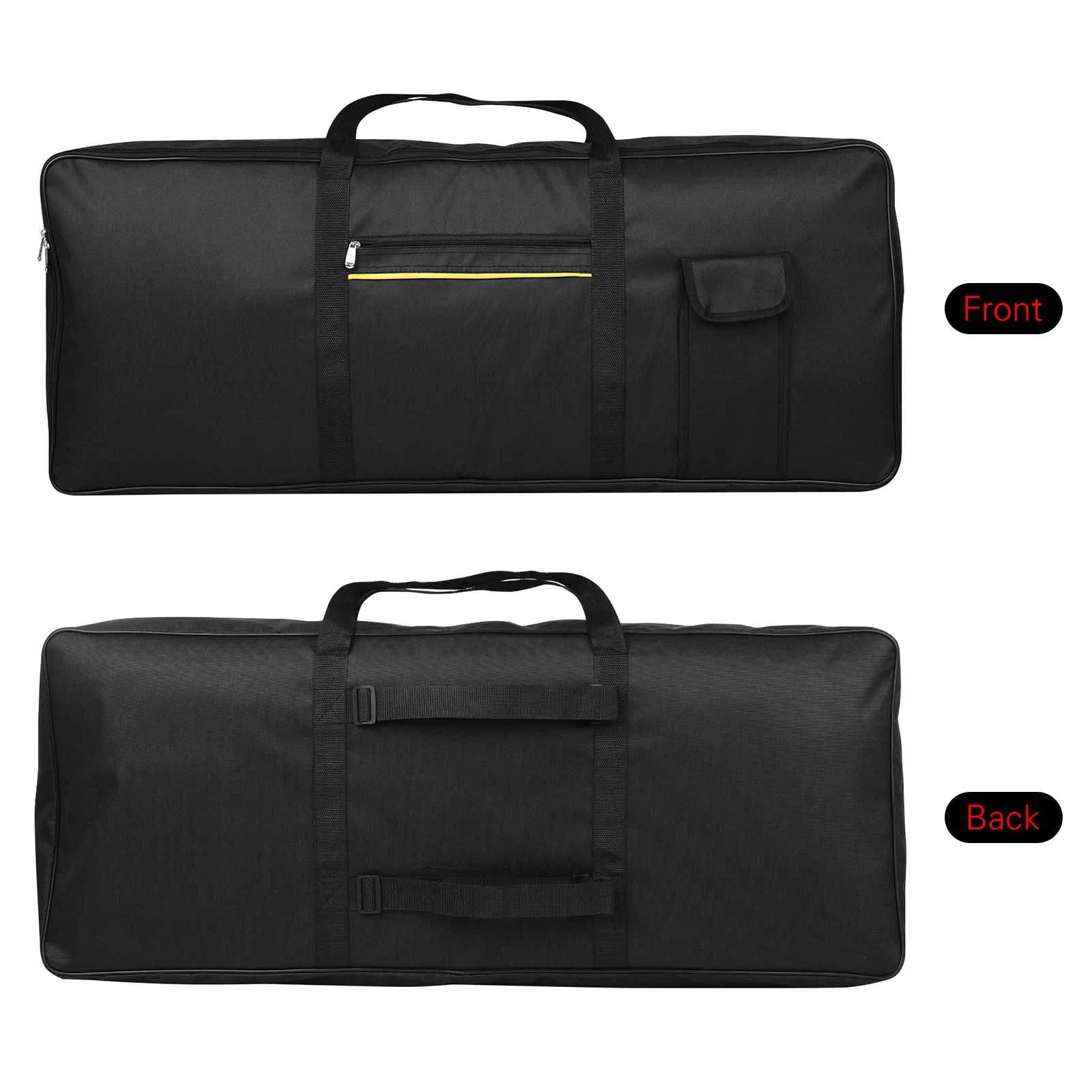 

61 Key Electronic Piano Keyboard Gig Bag Carrying Bag Storage Holder