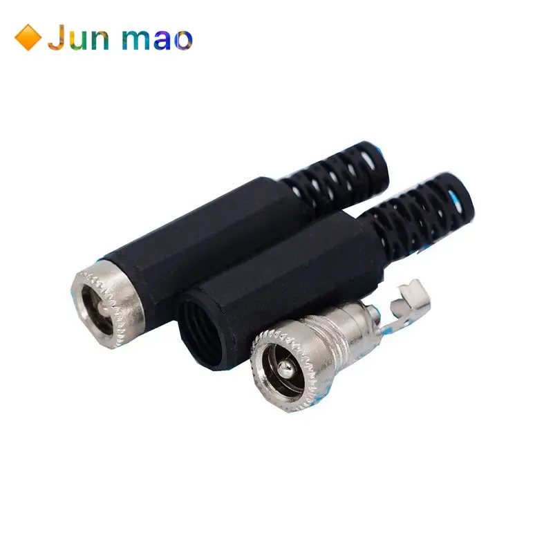 

10PCS YX-5.5-2.1 DC Power Female Plug Jack Socket 5.5x2.1mm Adapter Connector Female seat YX Disassembly base 5.5*2.1 DC-022