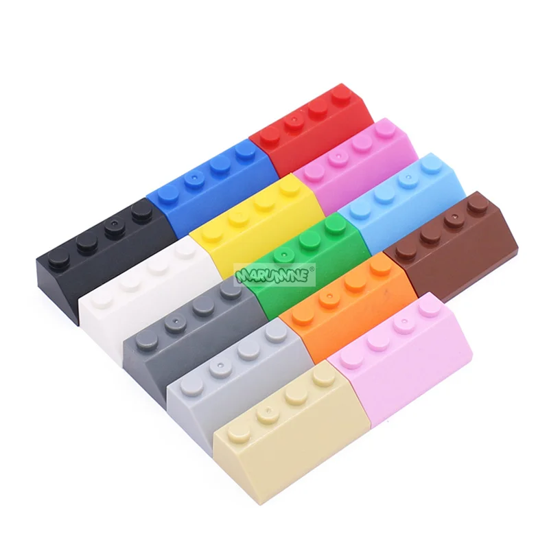 Marumine 2x4 Slope Bricks Part Roof 45 Classic Block Toys Create Building Blocks MOC Compatible Educational DIY Toy | Игрушки и хобби