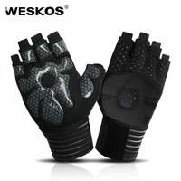 weightlifting gloves with wrist support for heavy exercise body building gym training fitness handschuhe workout crossfit gloves