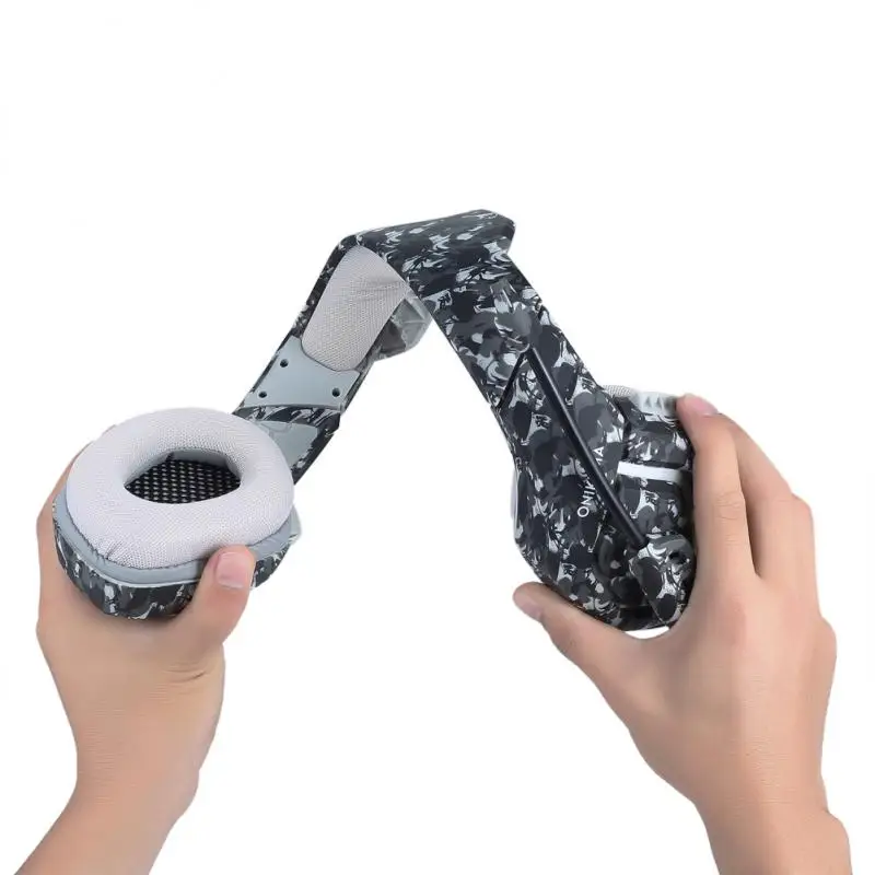 Проводные наушники ONIKUMA K1 с микрофоном для PS4 Xbox One гарнитура геймеров игровые 7 1