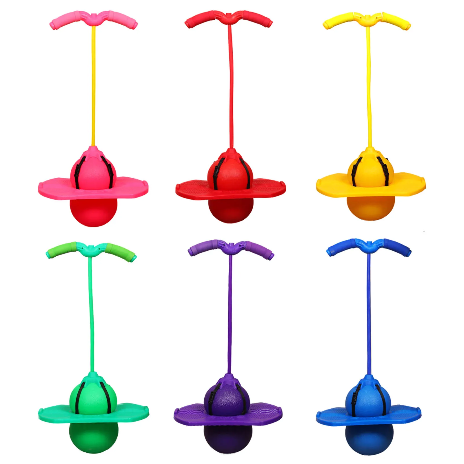 

Прыгающий мяч с ручкой, высокая эластичность, педаль, прыгающий мяч для дома и улицы, Спортивная игрушка для взрослых и детей