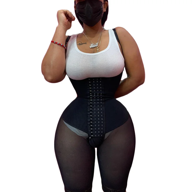 

Women'S 4-Breasted Back Split Line Body Shaper Slimming Shorts Body Shaper Women Women'S Home Wear Slimming Corset