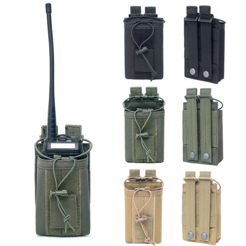 Военная портативная рация с системой Молле сумка для охоты искусственная