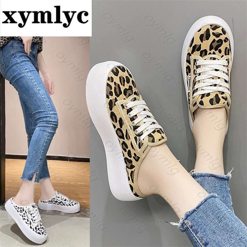 

Женские холщовые туфли Baotou, черные туфли на толстой подошве, лето 2021