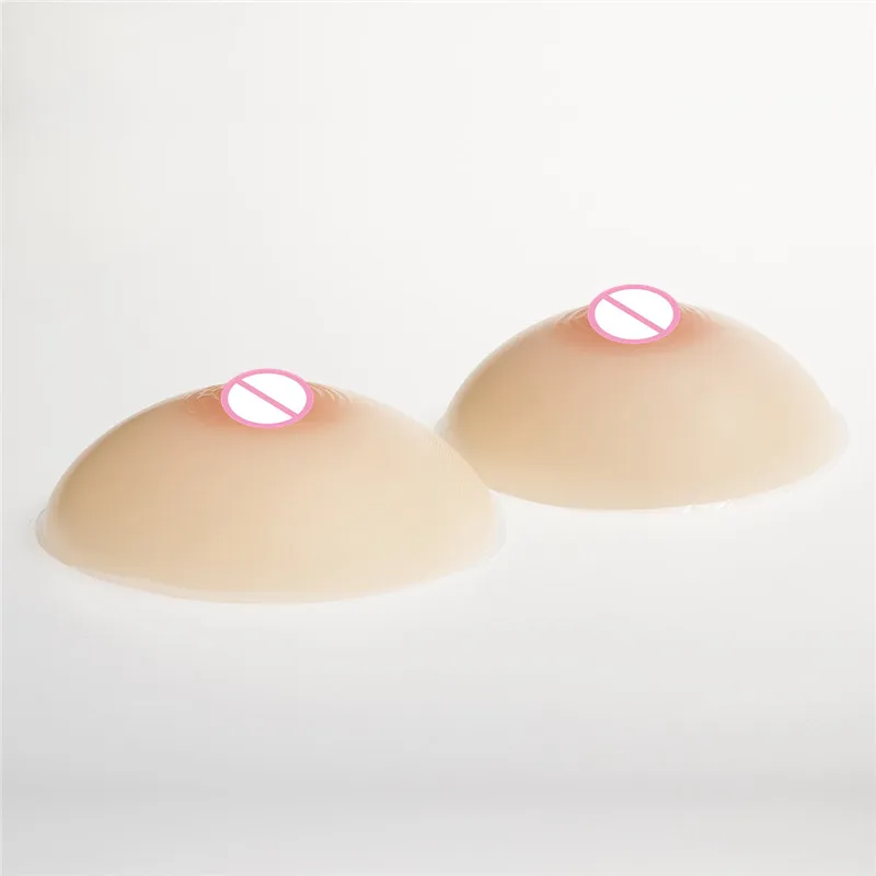 500 г/пара классическая круглая грудь силиконовые искусственные груди