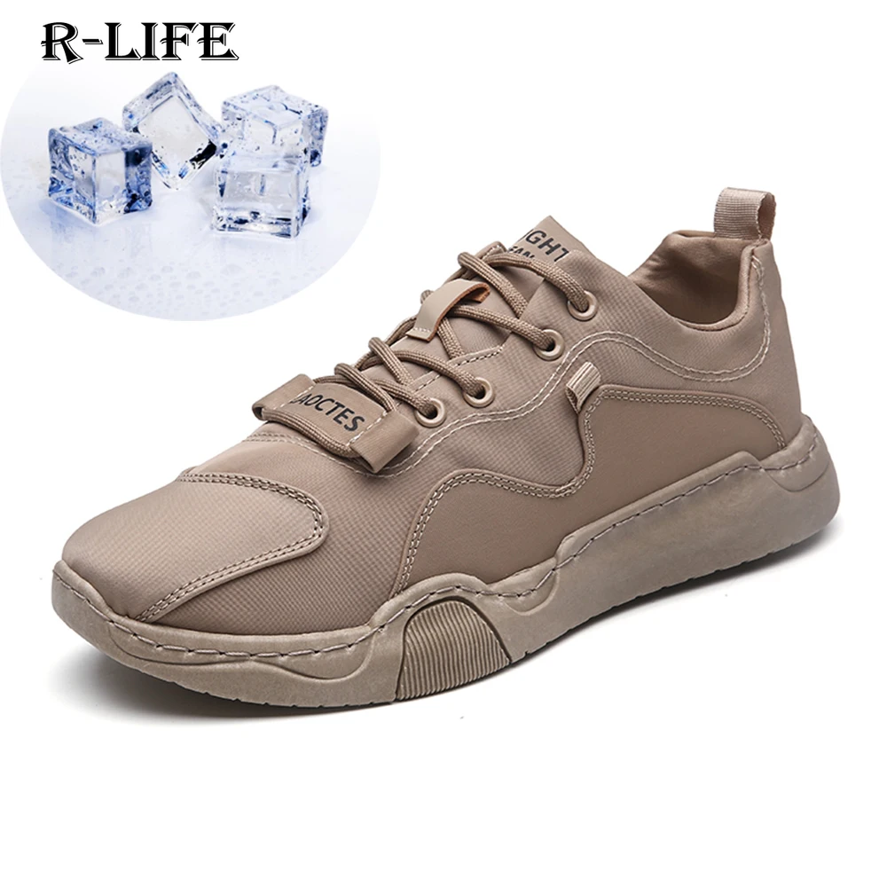 2020 мужская повседневная обувь Легкие дышащие мужские лоферы на плоской подошве