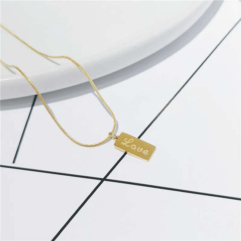 Ювелирные изделия YUN RUO из титановой стали для женщин цвет розового золота с