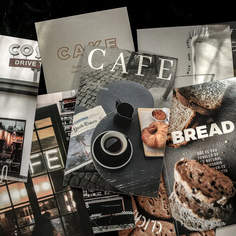 

30pcs/lot Memo Pads Sticky Notes Xiaoguan Time Series Junk Journal Scrapbooking Stickers Office