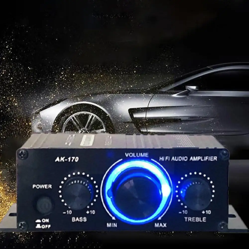 

Автомобильный Hi-Fi-усилитель мощности R7v3, 400 Вт, 12 В постоянного тока