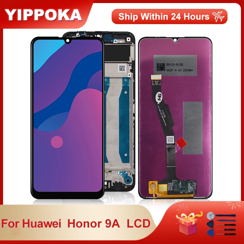 

6.3" For Huawei Honor 9A LCD MOA-LX9N Display Touch Screen Assembly Replacement Parts For Huawei Y6P 2020 Display Enjoy 10E LCD