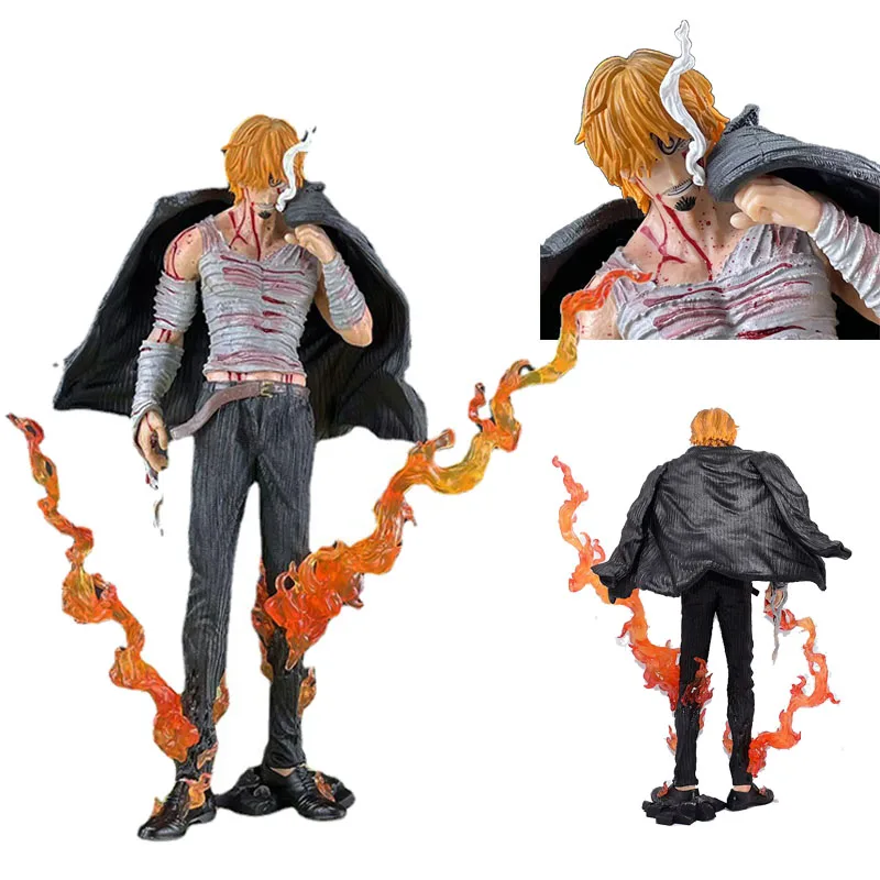 

28cm Anime One Piece Bloody Sanji PVC Action Collection Figure Collection Model Toy Gift