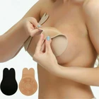 Силиконовые наклейки на грудь для женщин, многоразовые клейкие наклейки для бюстгальтера без бретелек
