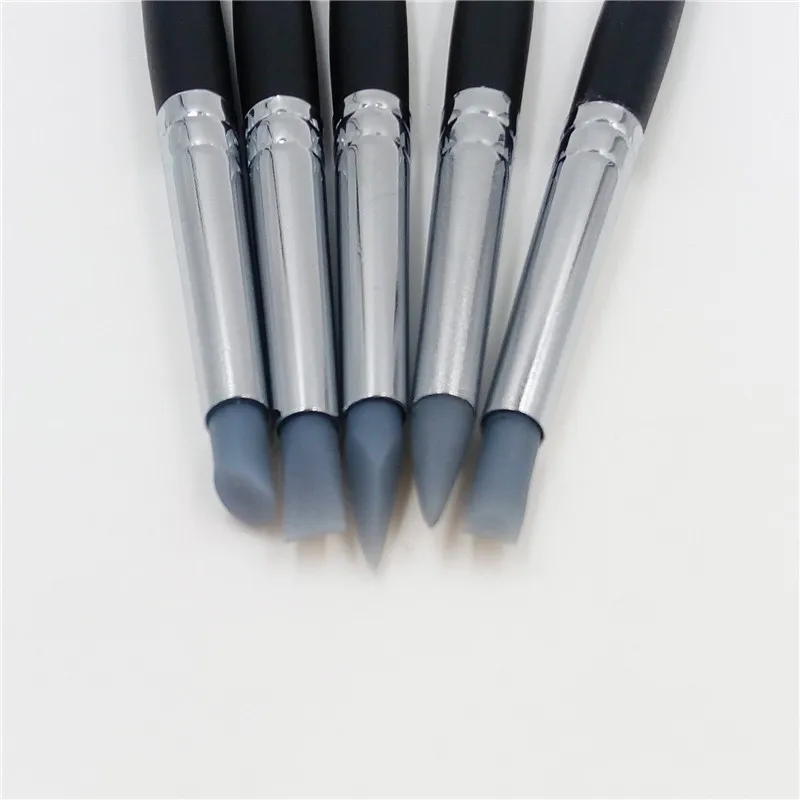 5 шт. кисточки для дизайна ногтей | Красота и здоровье