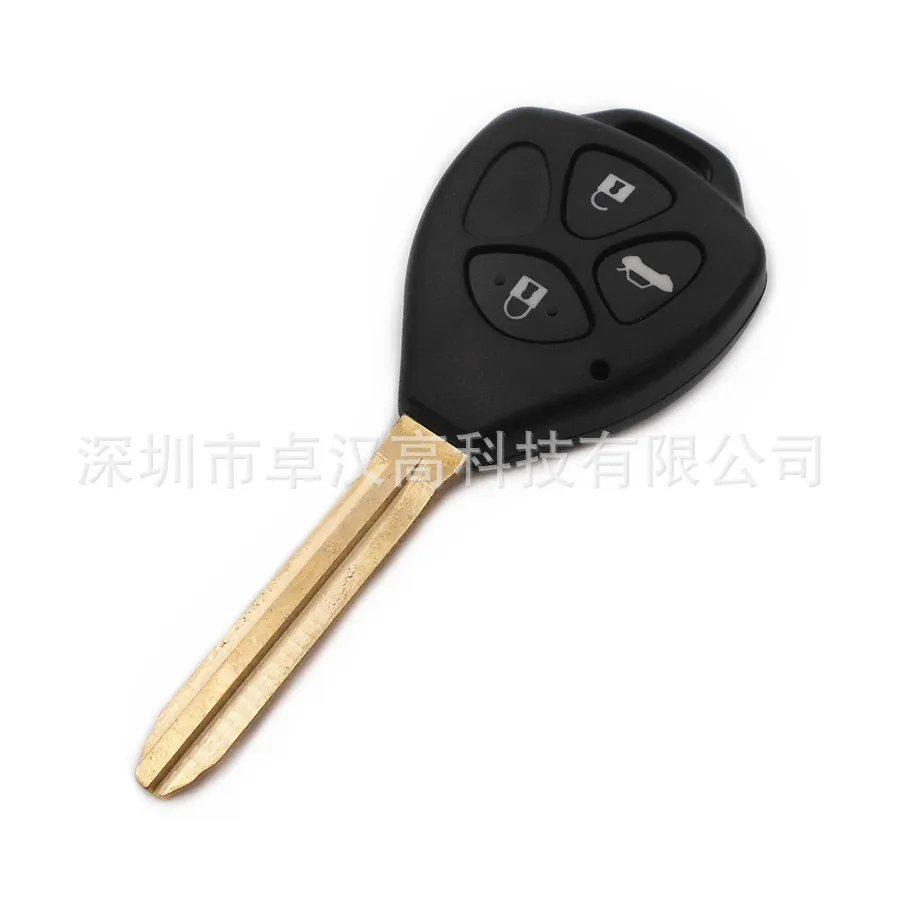 Для Toyota Model F/Space Cruiser/Van вместо оригинального завода авто ключ левый 3 кнопки Замена