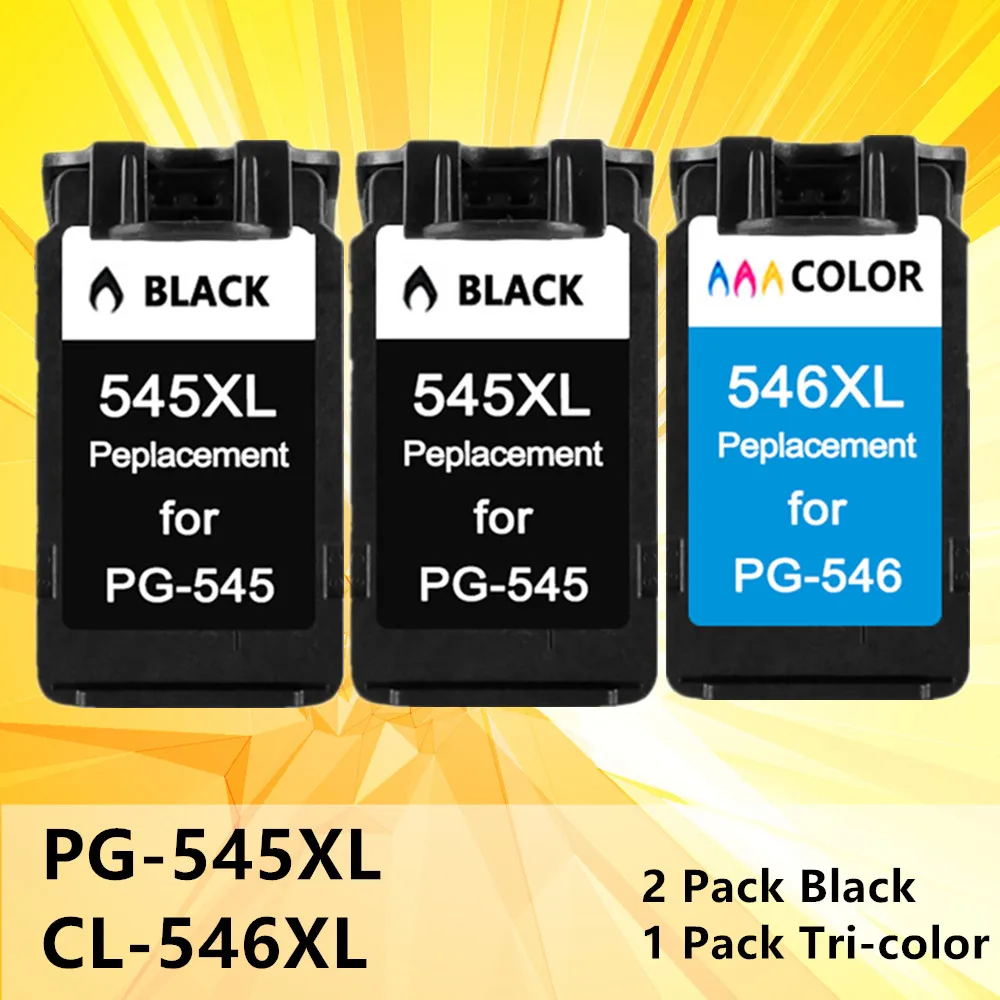 Чернильные картриджи PG 545XL 545 XL CL546 для Canon PG545 Φ pg принтера IP2850 MX495 MG2950