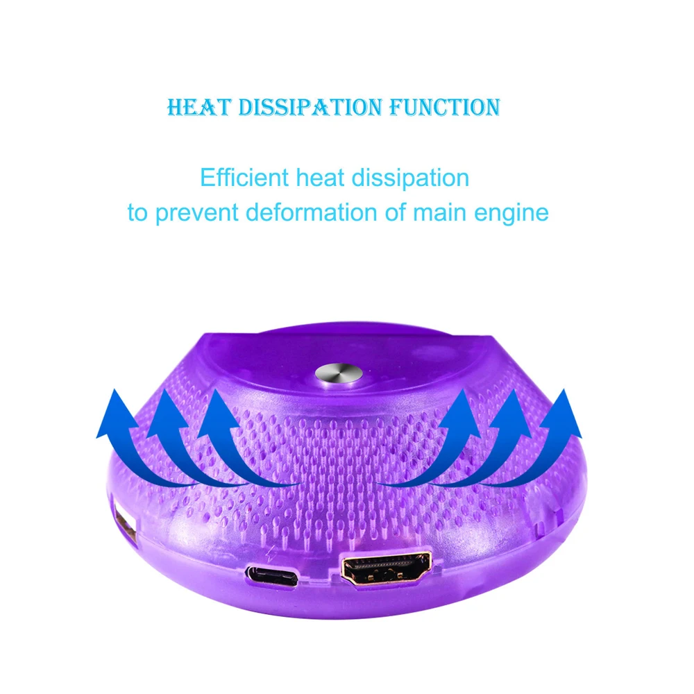 10 шт. портативная зарядная станция для переключателя охладителя тепла Тип C ТВ