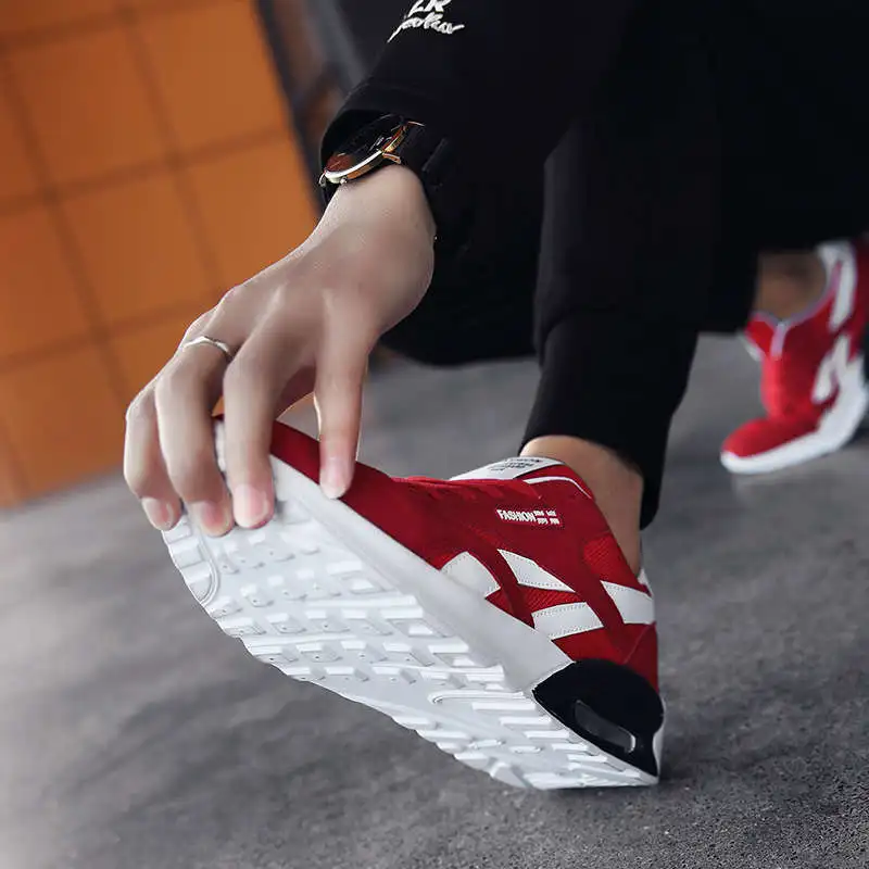 Мужские кроссовки на платформе Air Chaussure Спортивная обувь для бега Сетчатая